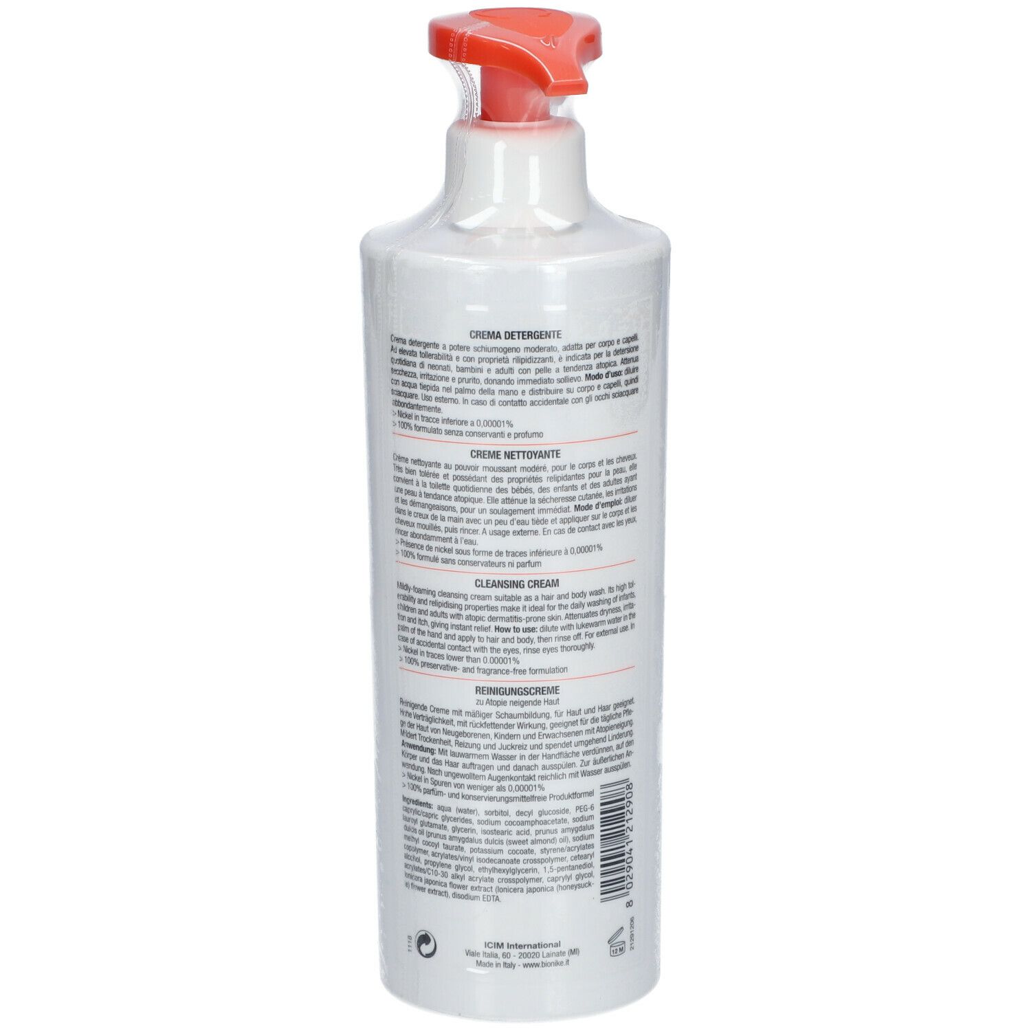 BioNike Triderm A.D. Cleansing Cream