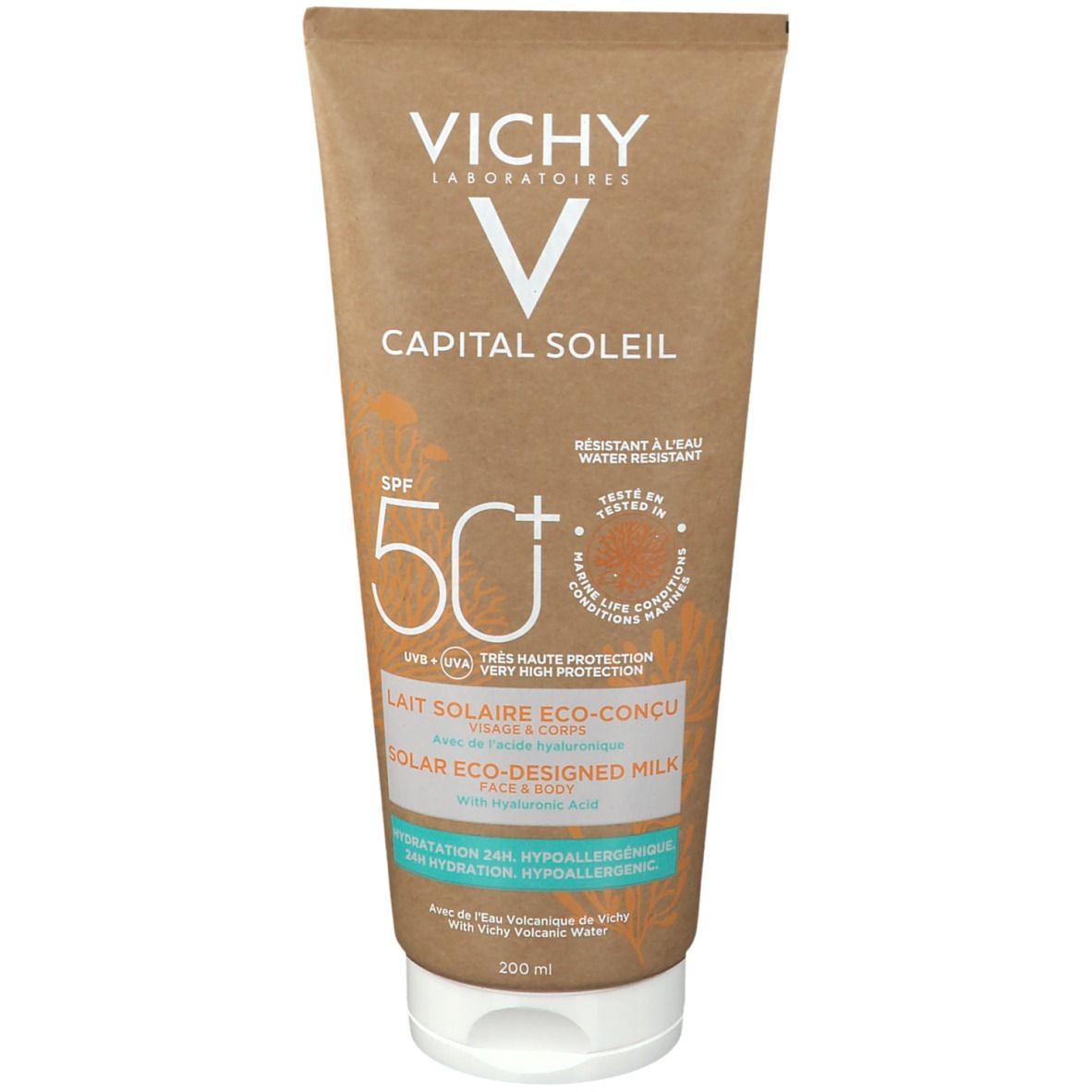 Vichy Capital Soleil Lait Solaire Eco-Conçu SPF50+