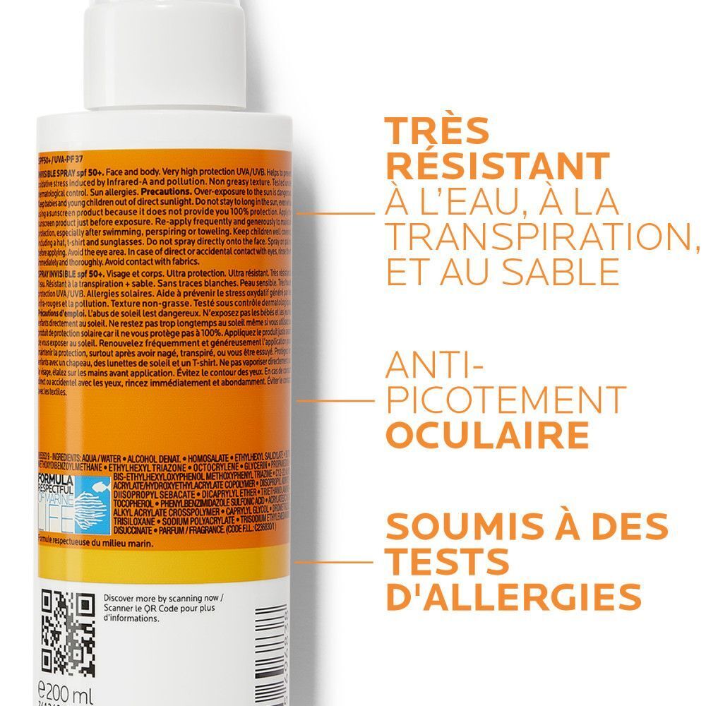 La Roche-Posay Anthelios Invisible Spray SPF50+