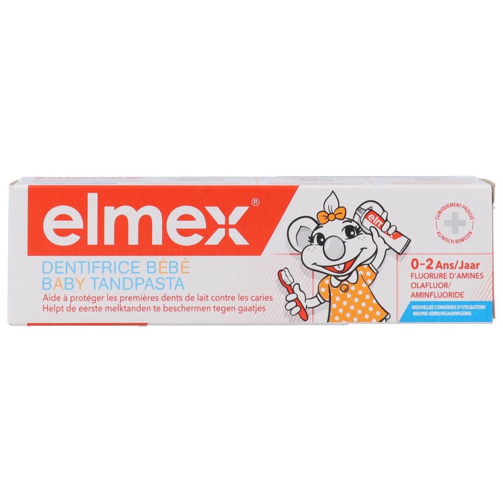 elmex® Dentifrice Bébé 0-2 Ans