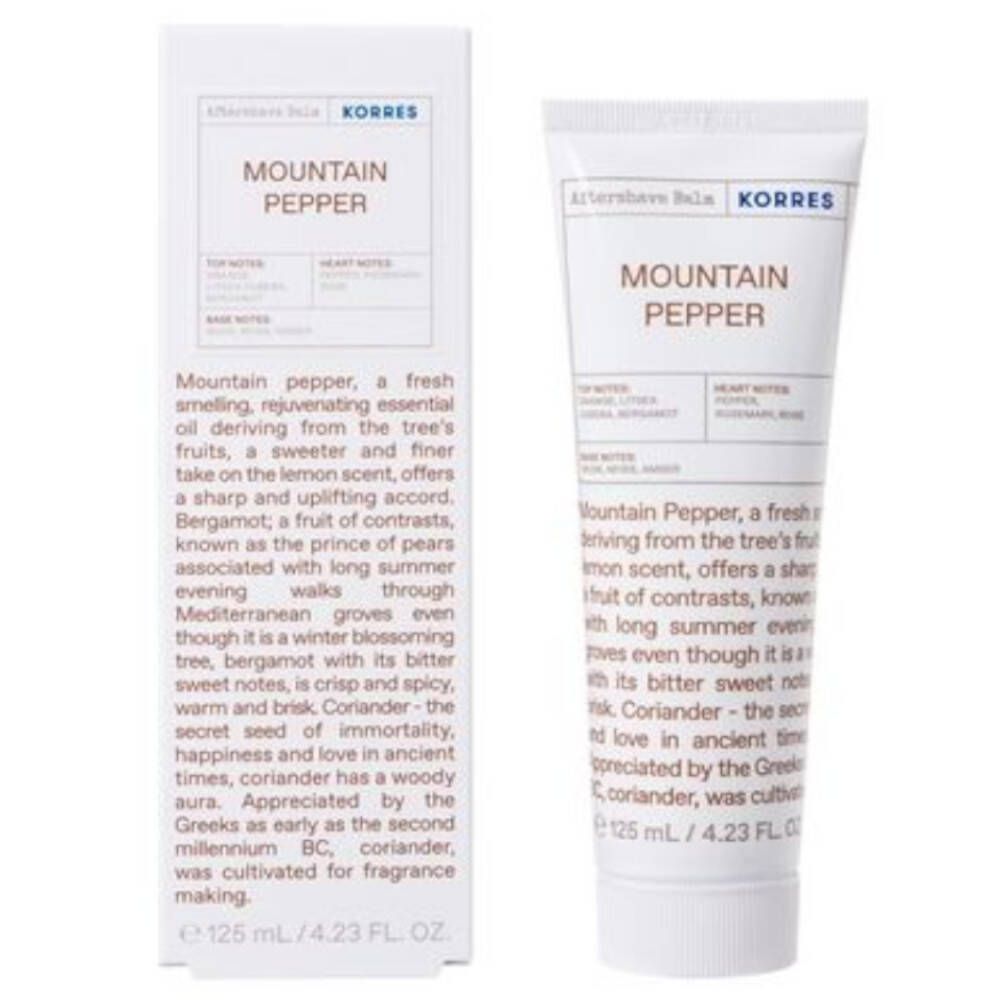 Korres KB Aftershave Balsem Mountain Pepper