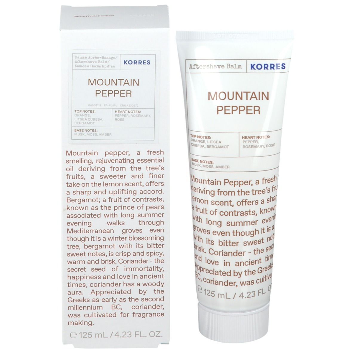 Korres KB Aftershave Balsem Mountain Pepper