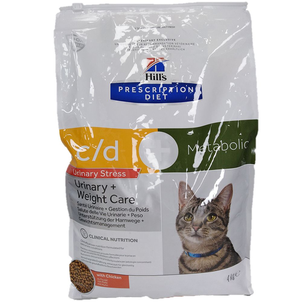 Hill's Prescription Diet C/D + Metabolic Urinary + Weight Care Feline