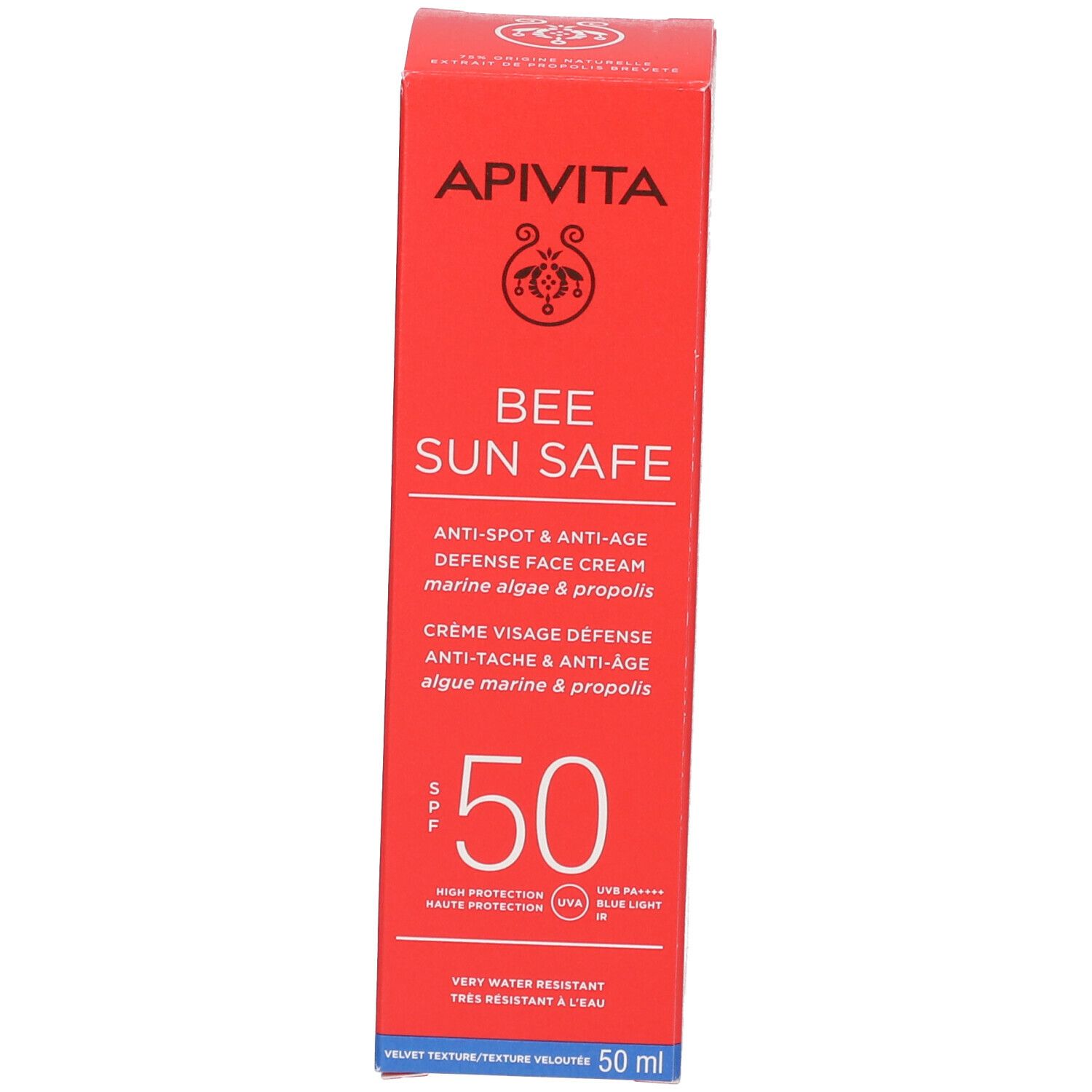 Apivita Bee Sun Safe Anti-Spot & Anti-Age Defense Face Cream SPF50