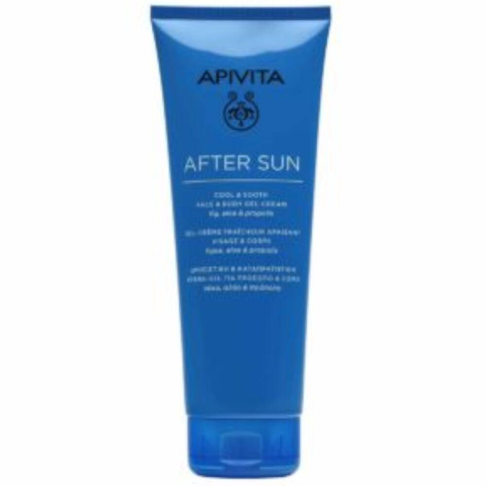 Apivita After Sun Cool & Sooth Face & Body Gel-Cream Fig & Aloe & Propolis