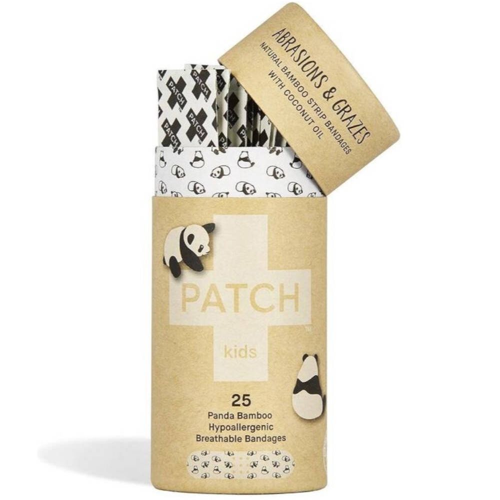 PATCH Kids Panda Bamboo Pleisters Schaafwonden Kokosolie