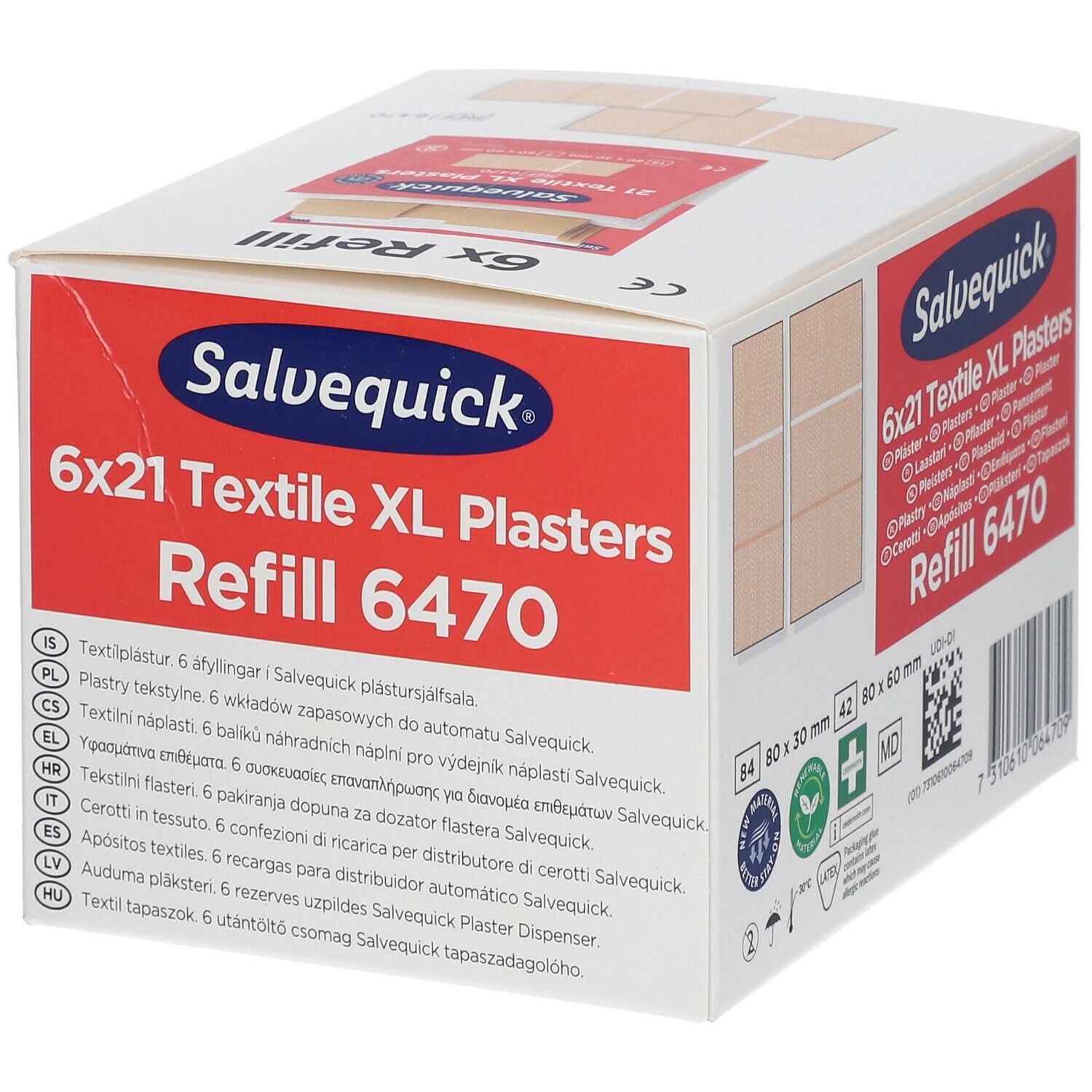 Salvequick® Textile XL Plasters 6470