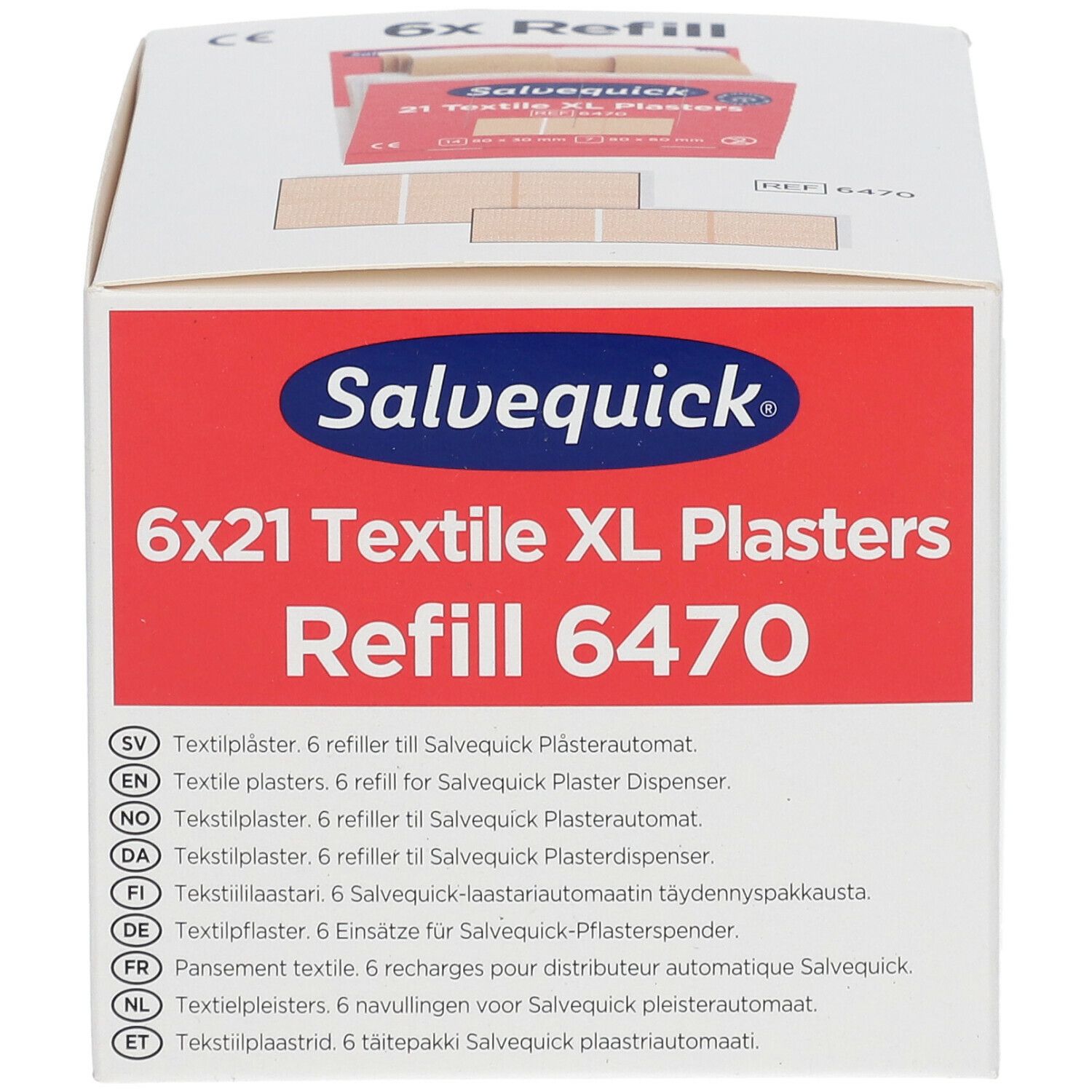 Salvequick® Textile XL Plasters 6470