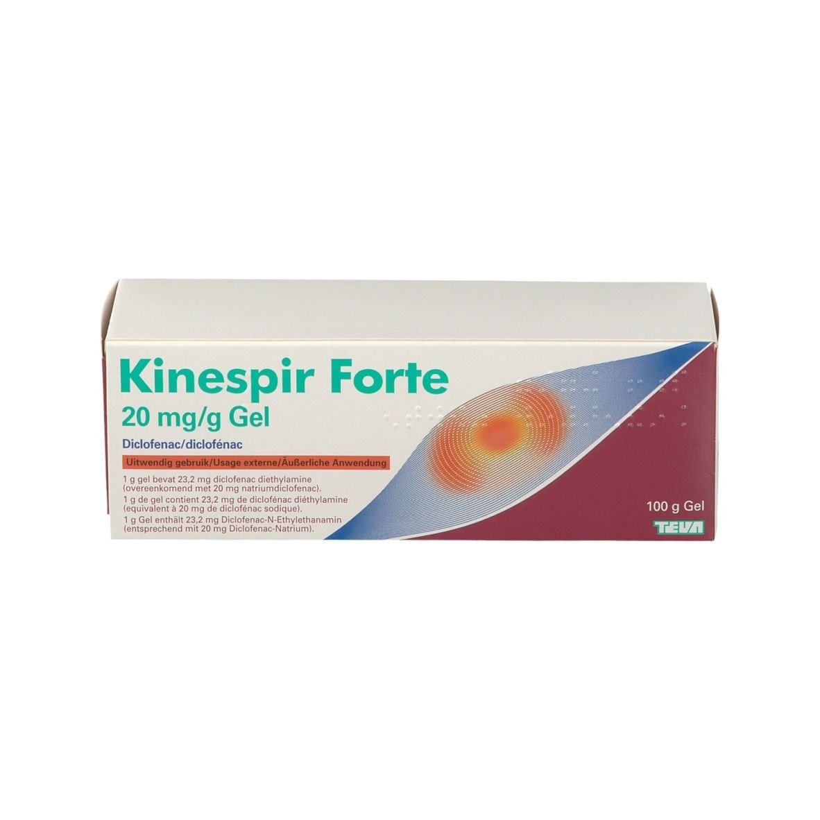 Kinespir Forte 20mg/g Gel