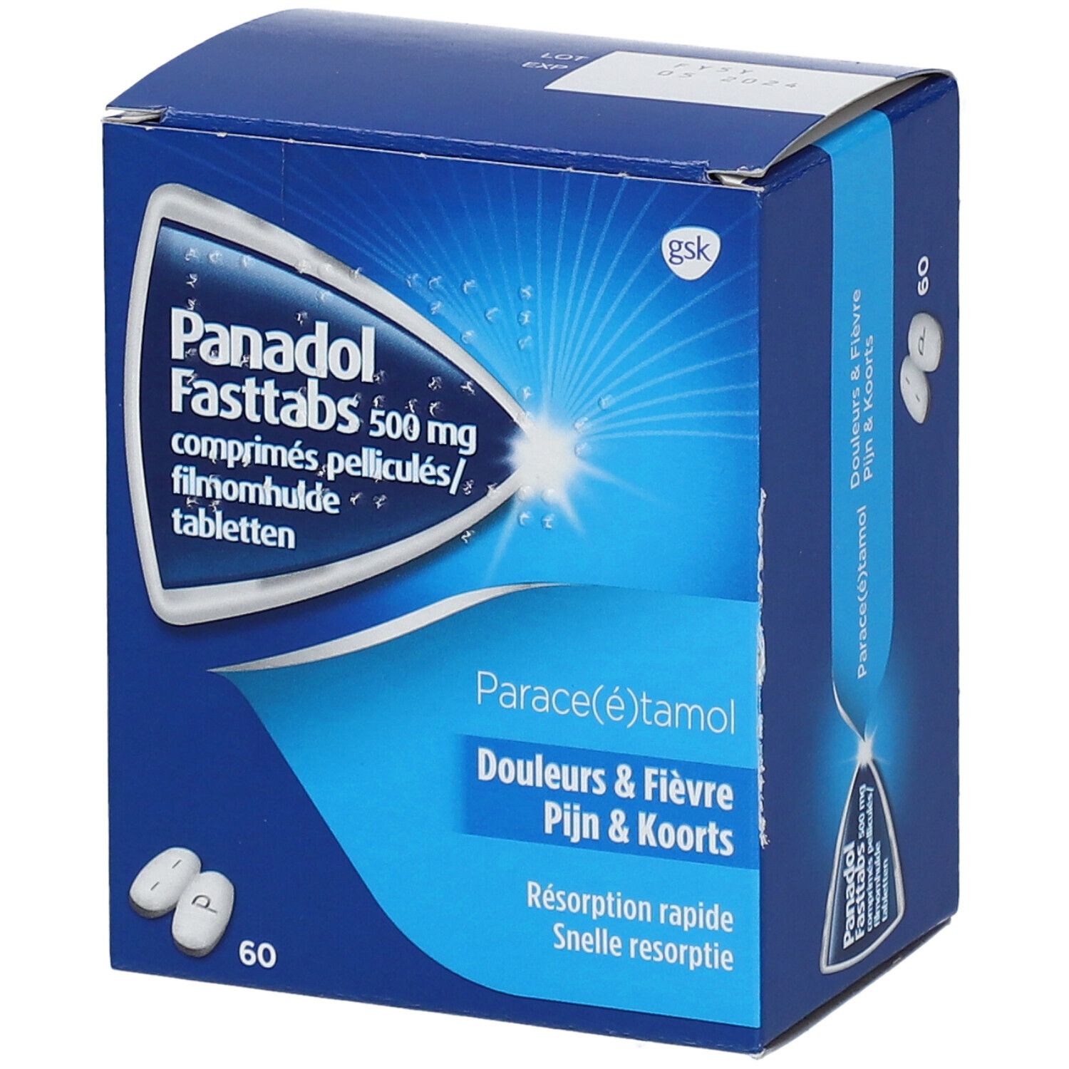 Panadol Fasttabs 500mg