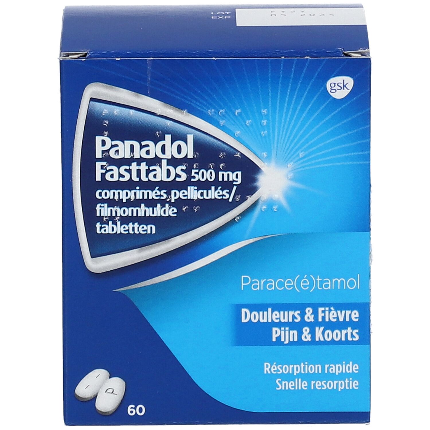 Panadol Fasttabs 500mg