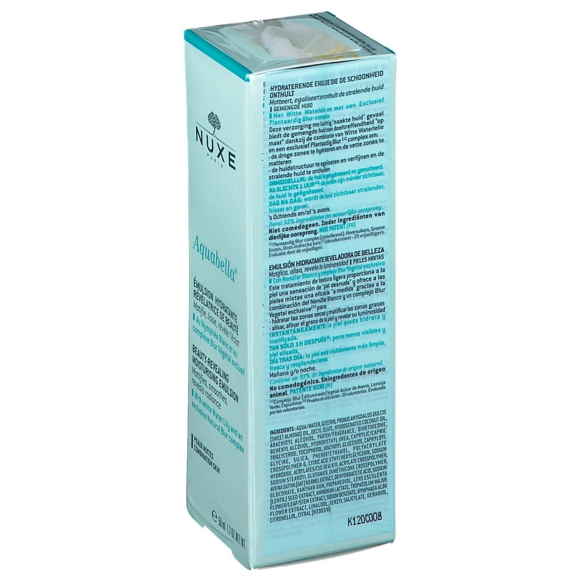 Nuxe Aquabella Beauty-Revealing Hydraterende Emulsie + Micro-Exfoliating Purifying Gel GRATIS