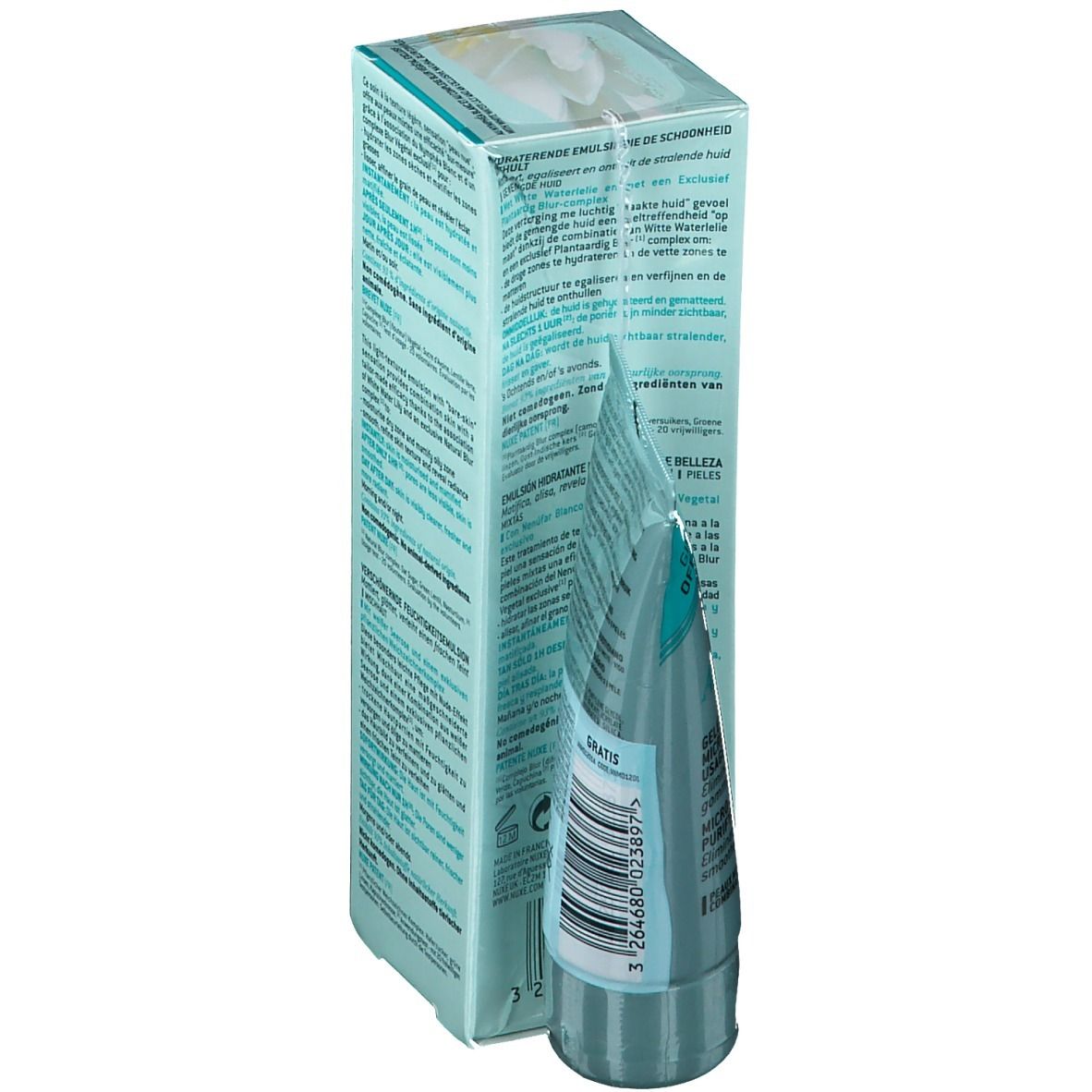 Nuxe Aquabella Beauty-Revealing Hydraterende Emulsie + Micro-Exfoliating Purifying Gel GRATIS