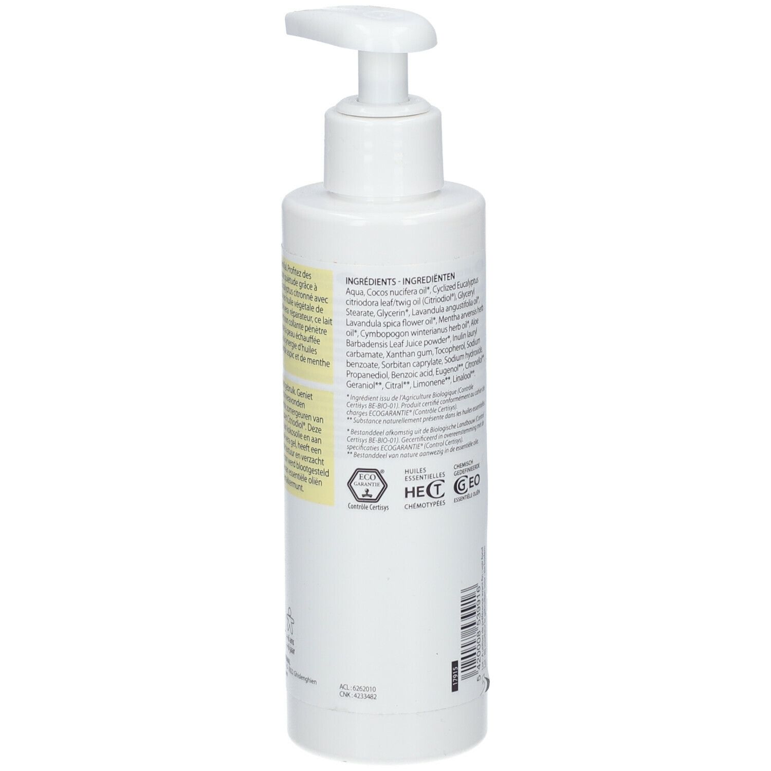 Pranarôm Aromapic Lait Corporel Hydratant Anti-Moustiques Bio