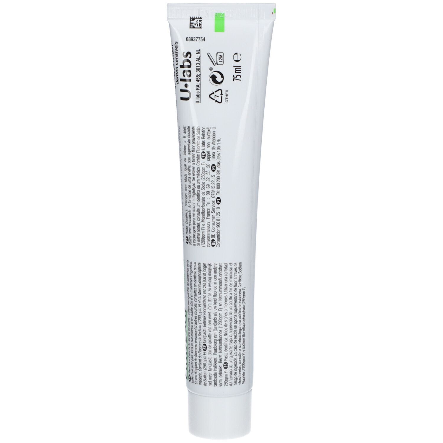 Fluocaril Dentifrice Dents Sensibles Bi-Fluor 145mg