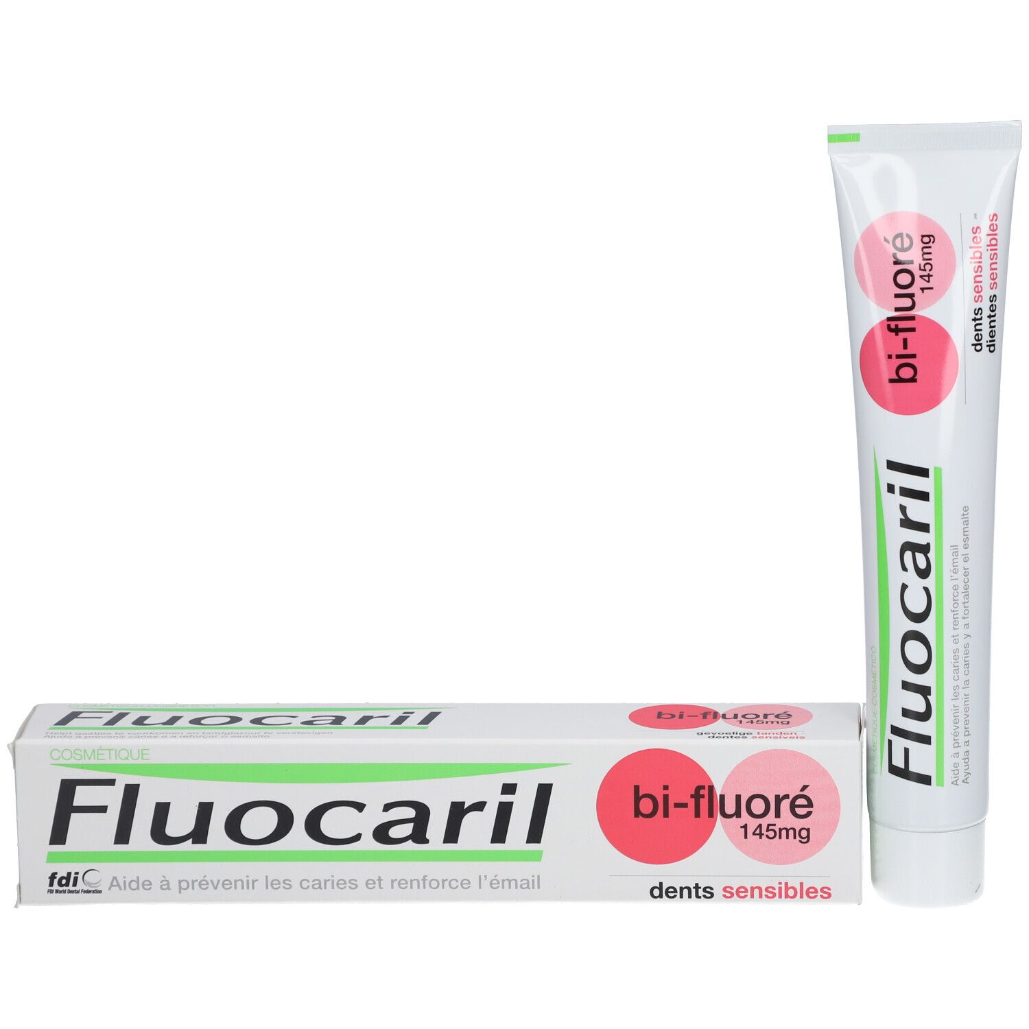 Fluocaril Dentifrice Dents Sensibles Bi-Fluor 145mg