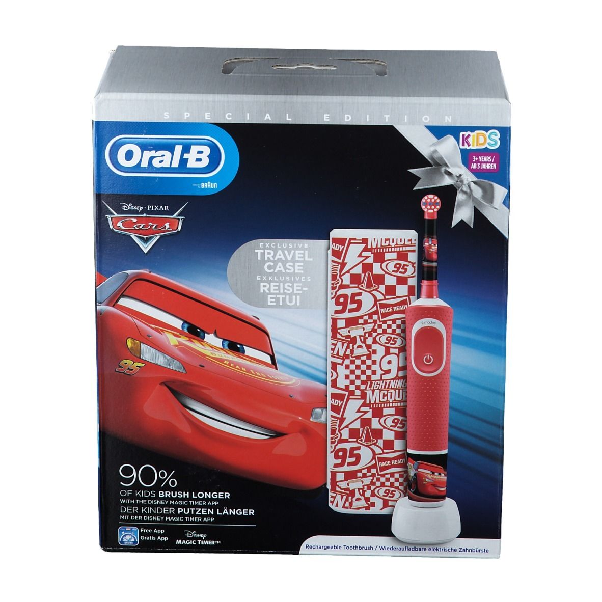 Oral-B D100 Cars + Travelcase GRATIS