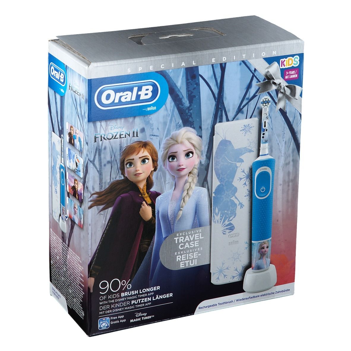 Oral-B D100 Frozen 2 + Travelcase GRATIS