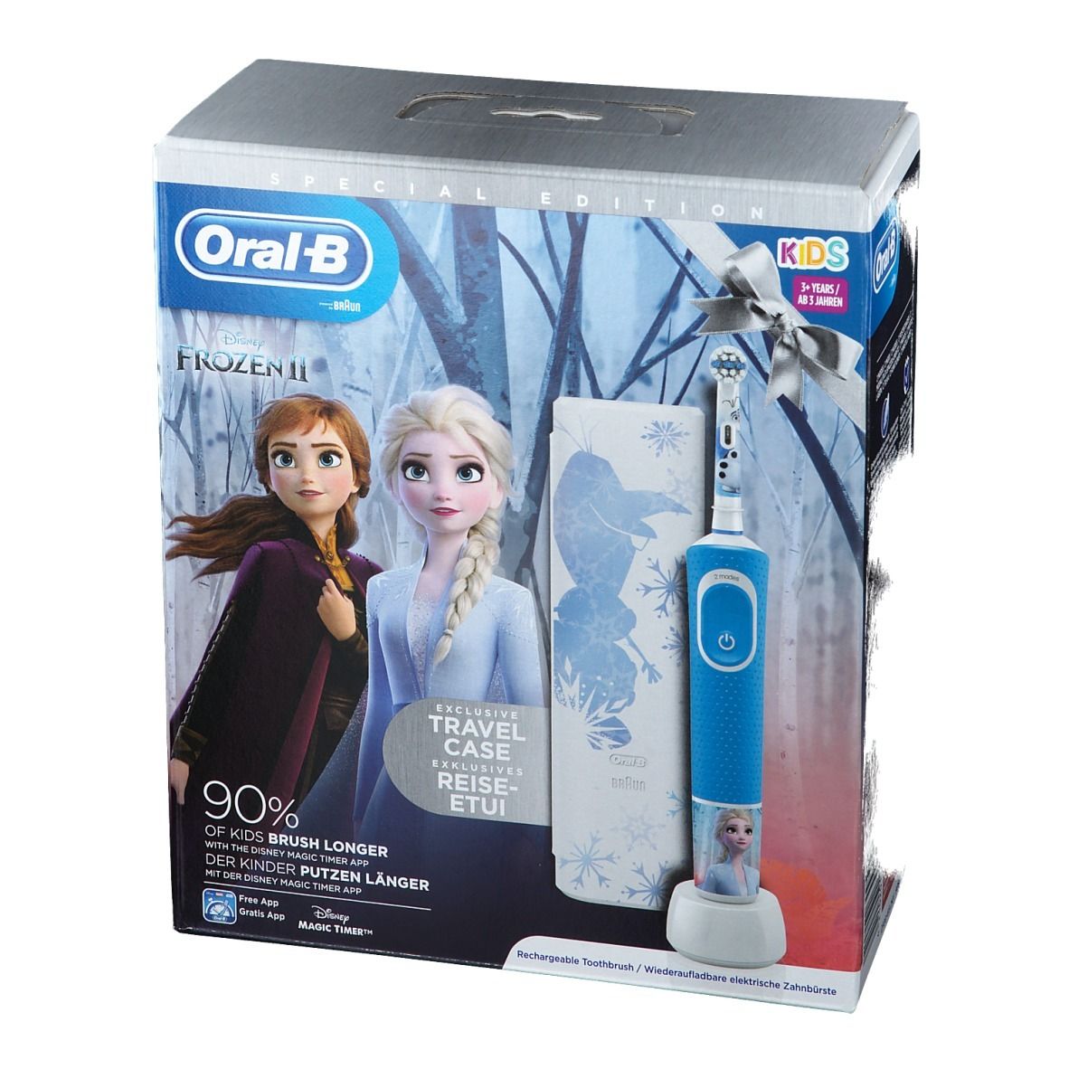 Oral-B D100 Frozen 2 + Travelcase GRATIS