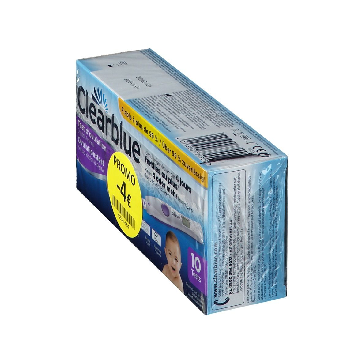 Clearblue Advanced Digitale Ovulatietest Verlaagde Prijs