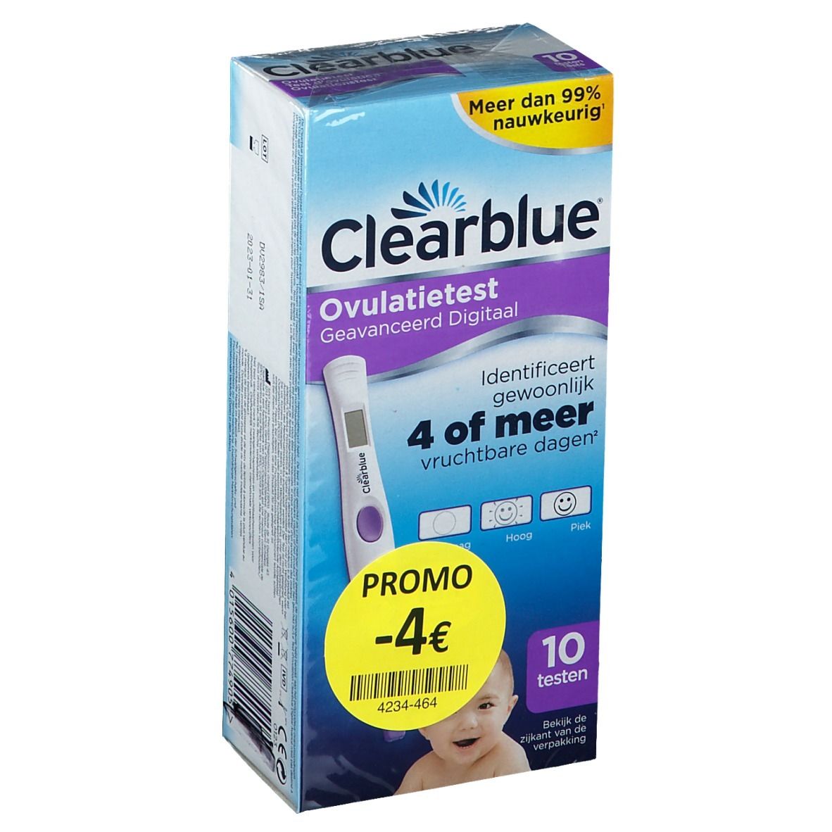 Clearblue Advanced Digitale Ovulatietest Verlaagde Prijs