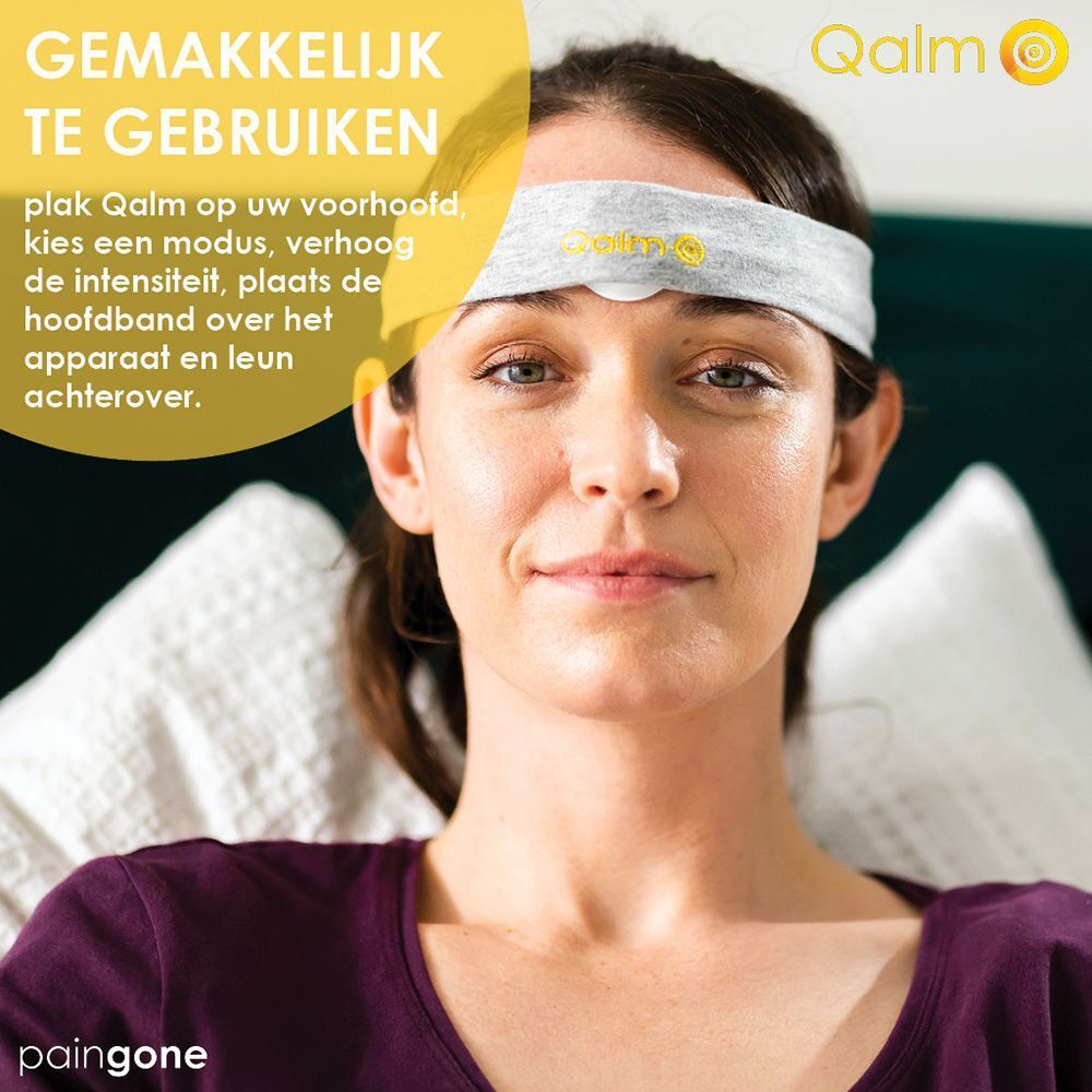 Paingone Qalm - Voorkomt en Verlicht Migraine zonder Medicatie