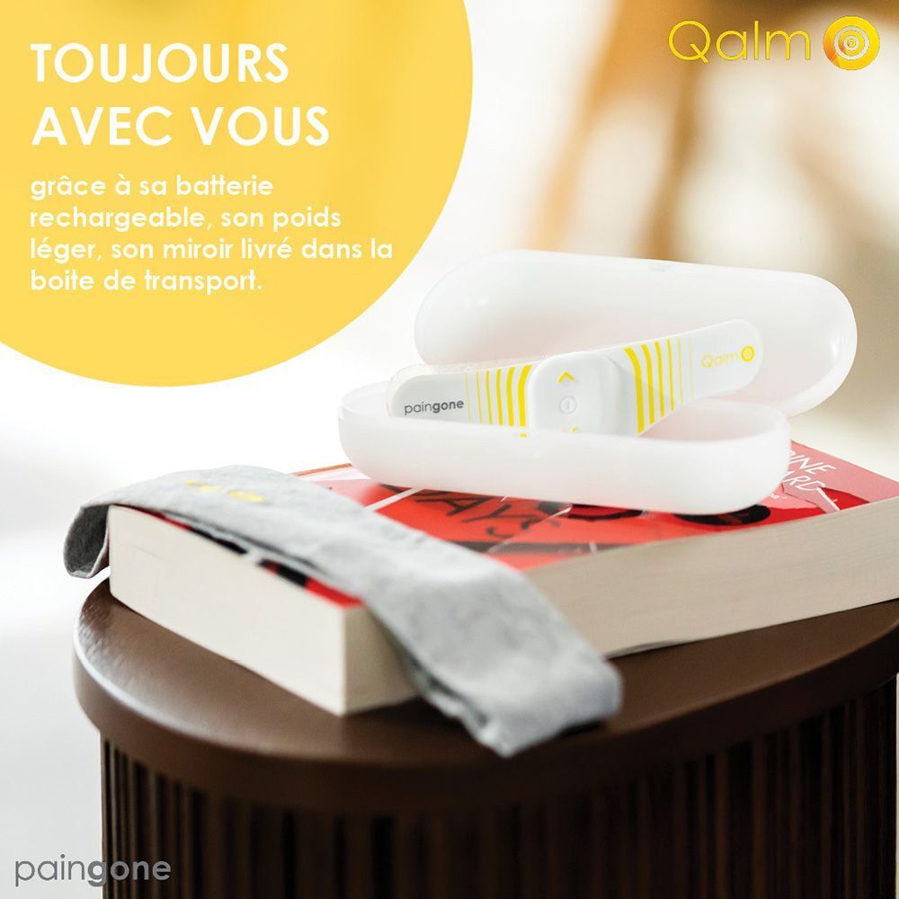 Paingone Qalm - Prévient et Soulage les Migraines sans Médicaments