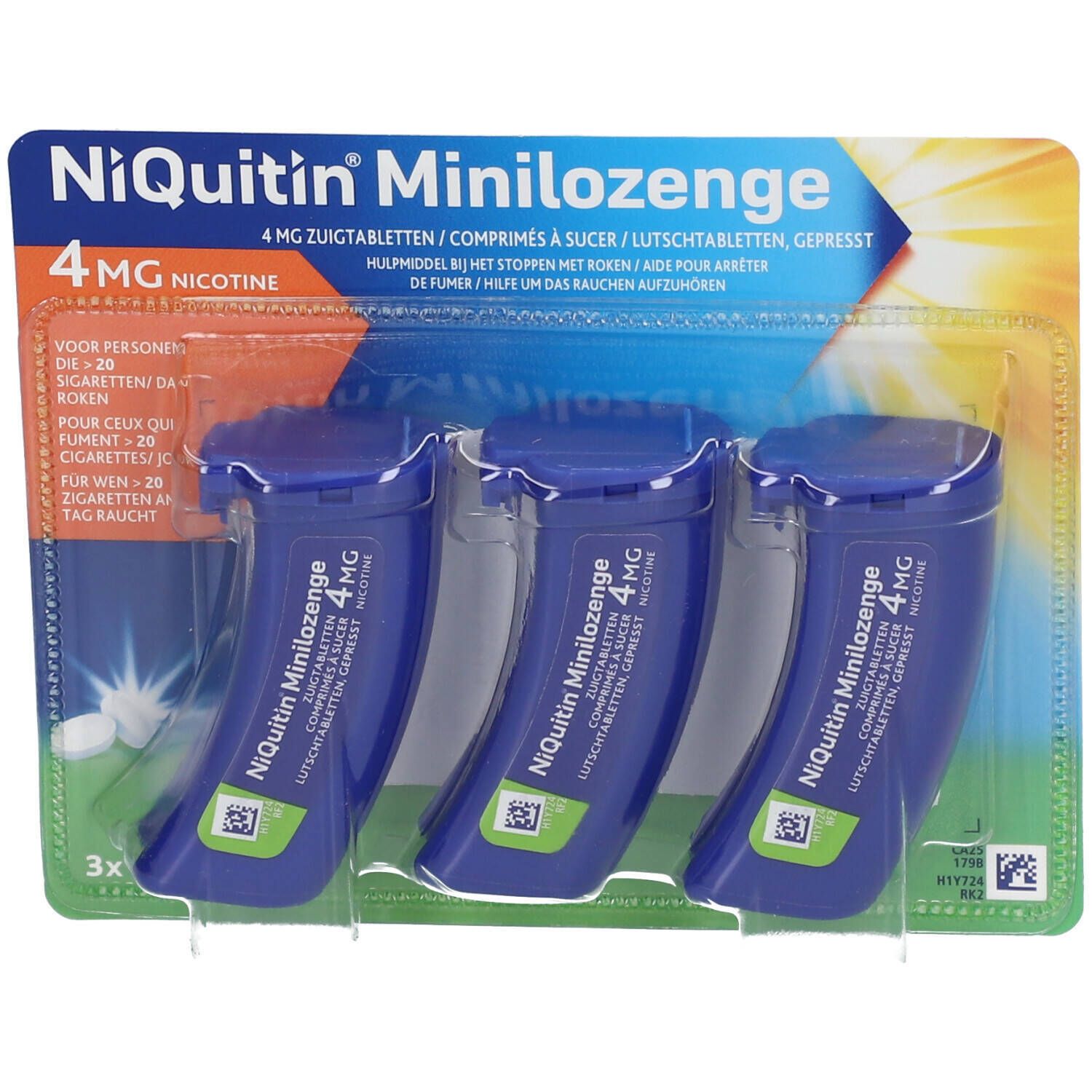 NiQuitin® Minilozenge 4mg Nicotine