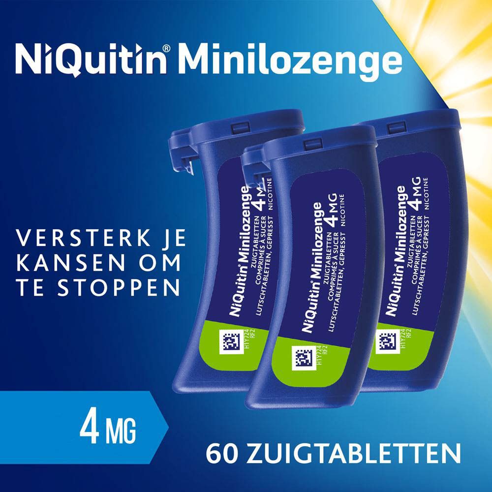 NiQuitin® Minilozenge 4mg Nicotine