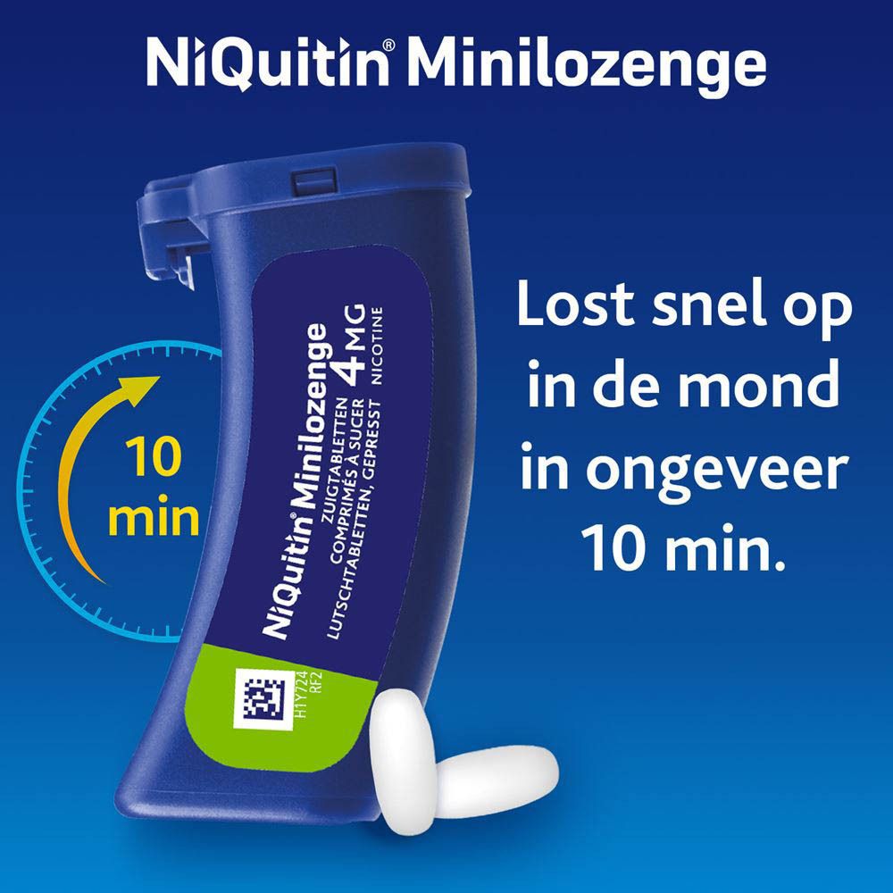 NiQuitin® Minilozenge 4mg Nicotine