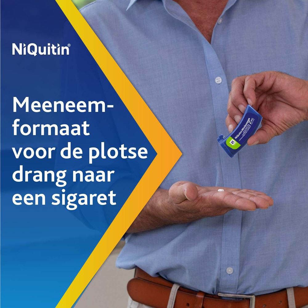 NiQuitin® Minilozenge 4mg Nicotine