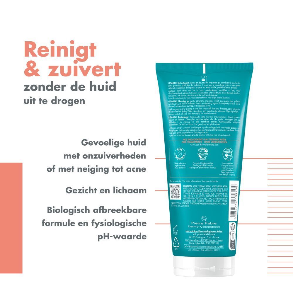 Avène Cleanance Reinigingsgel