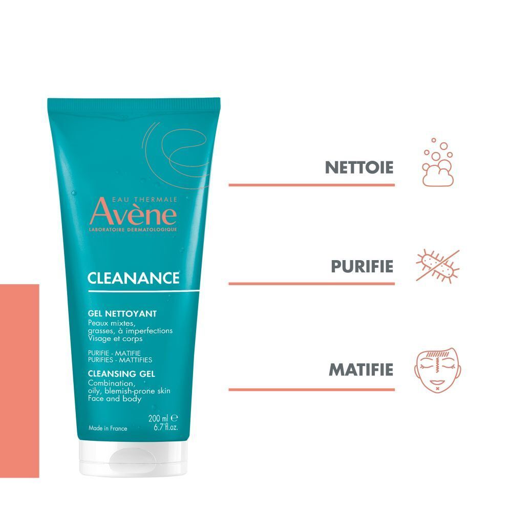 AVÈNE Cleanance Gel nettoyant