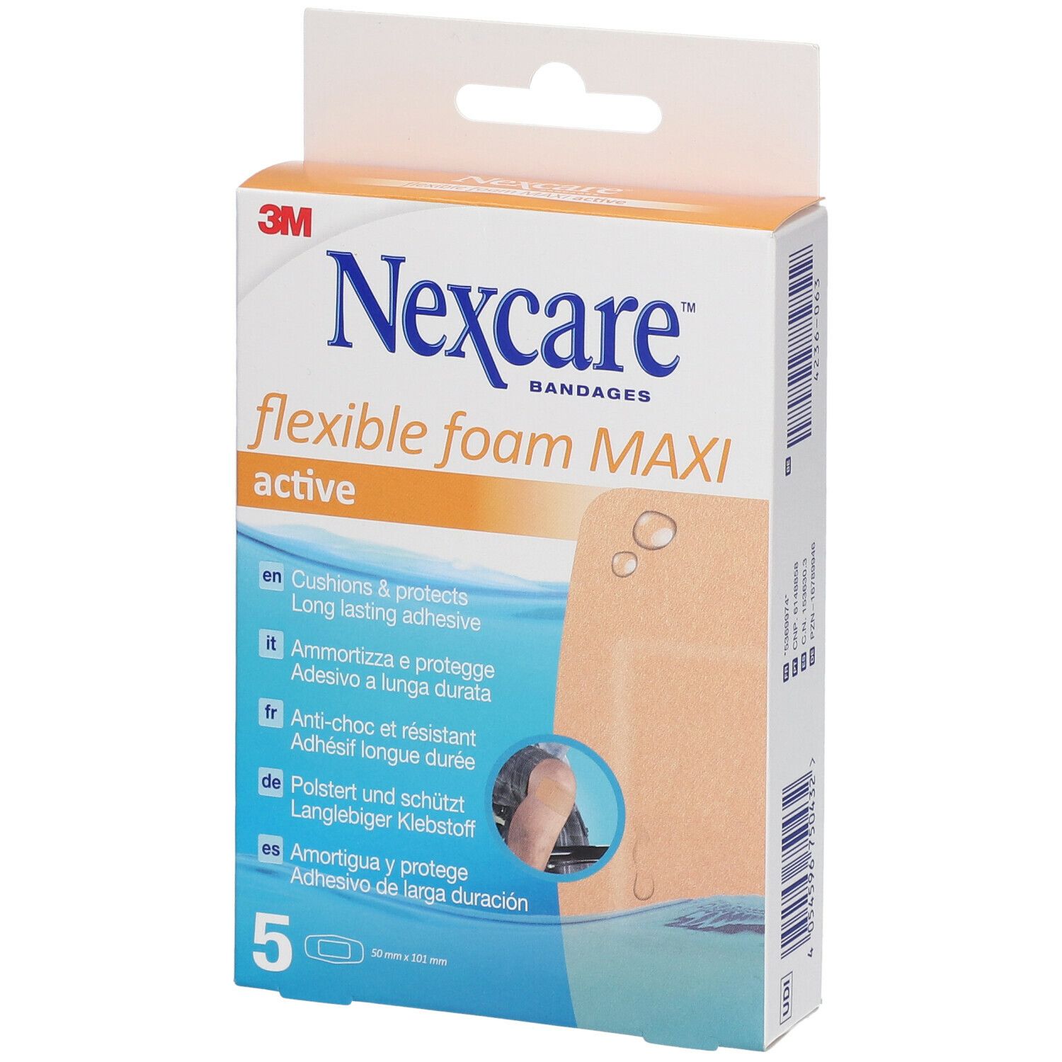 Nexcare Active 360° Maxi 1 Maat
