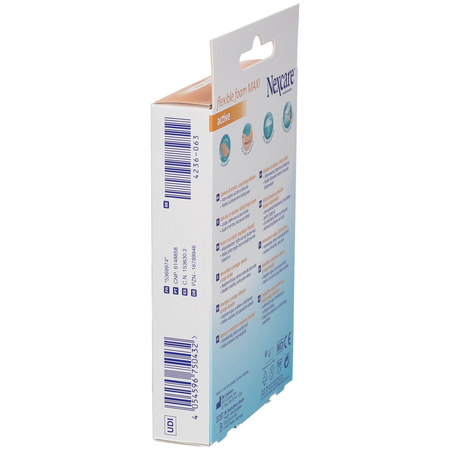 Nexcare Active 360° Maxi 1 Maat
