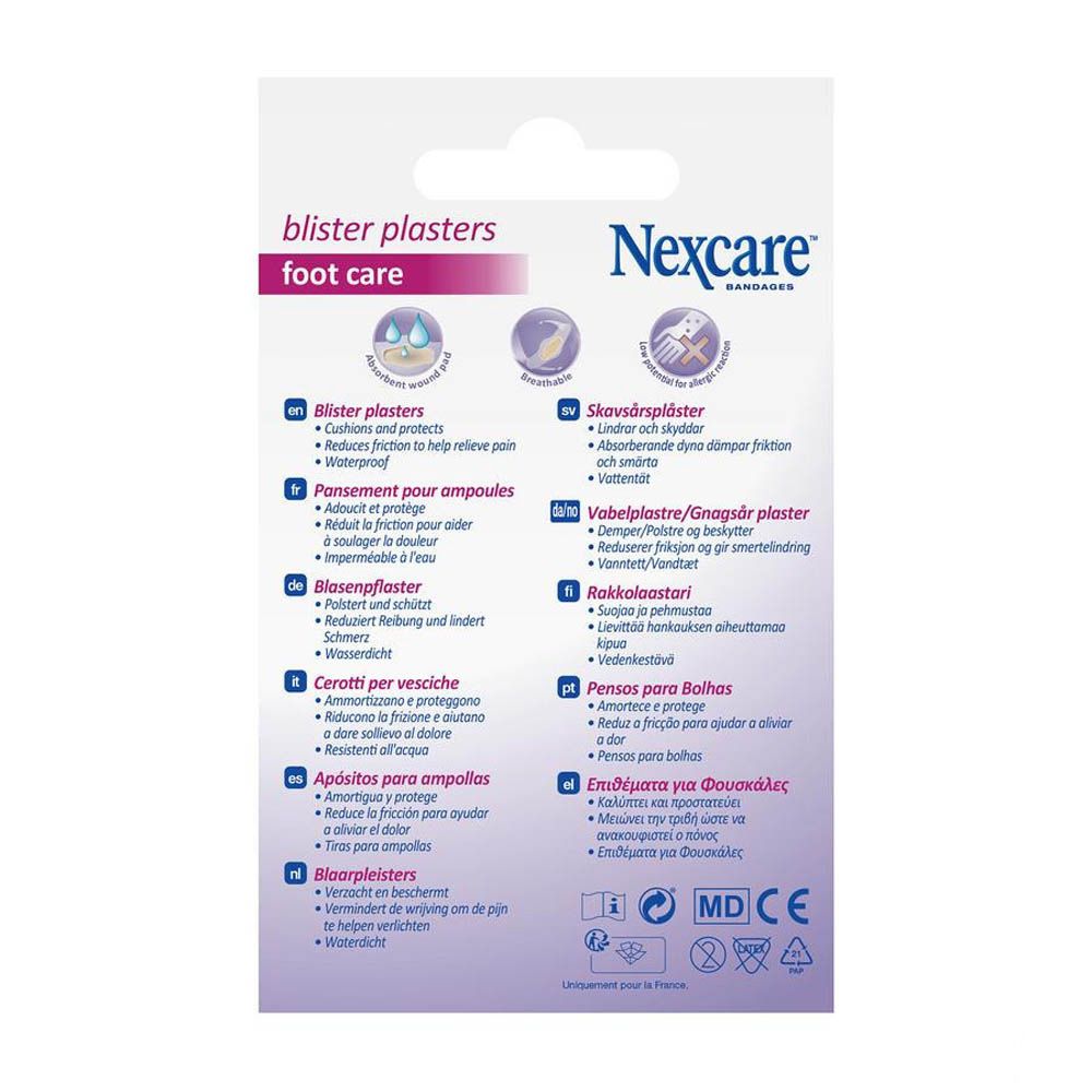 Nexcare Blister Plaster Foot Care