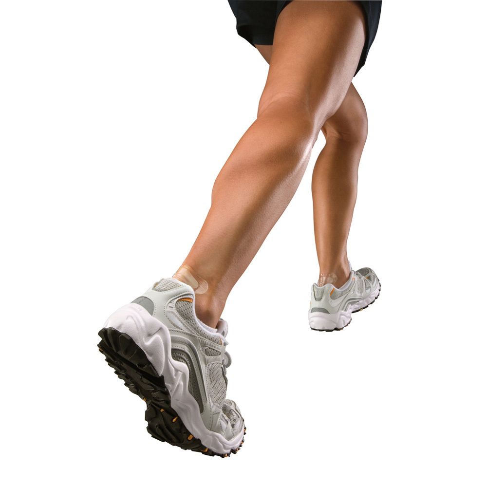 Verpakking Nexcare blarenpleisters. Zes pleisters, twee maten. Waterdicht, dempend.