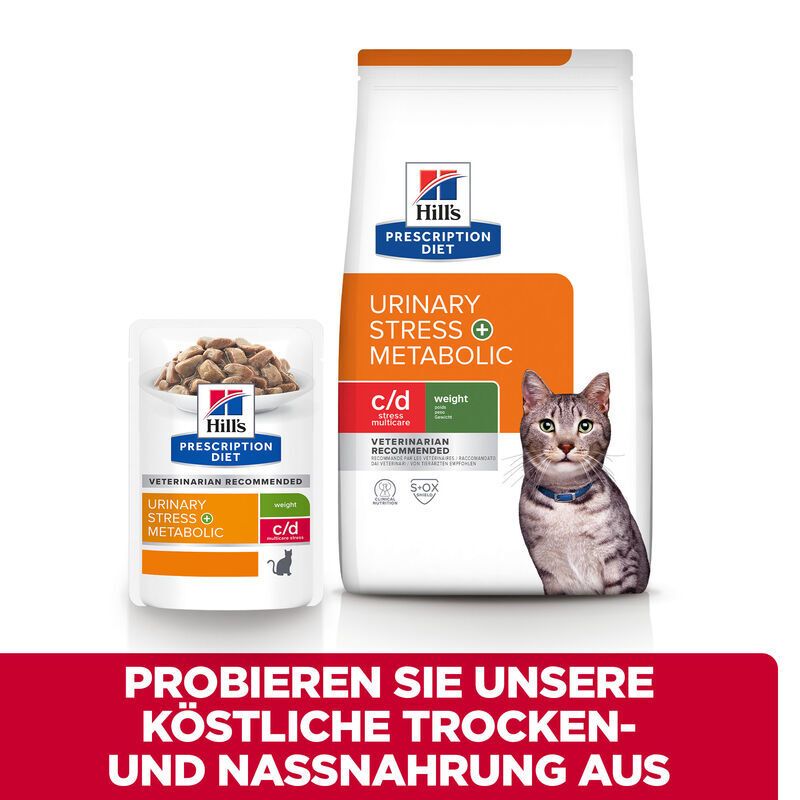 Hill's Prescription Diet C/D Urinary Stress + Metabolic Feline