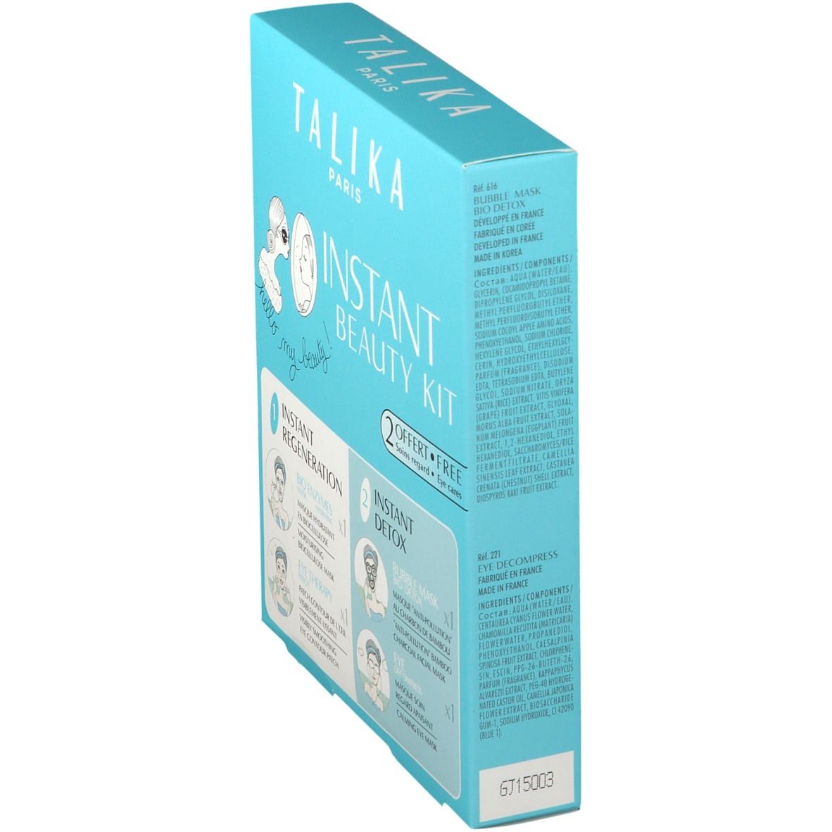 Talika Instant Beauty Kit