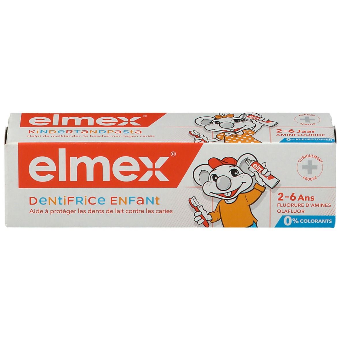 Elmex Dentifrice Enfant 2-6 Ans