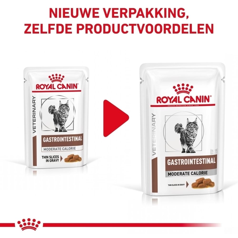 Achterkant van een doos met voedingsschema's en productinformatie.