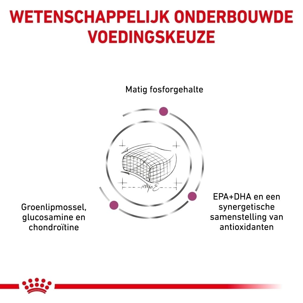 Zijaanzicht van de Royal Canin Veterinary Feline Early Renal voerzak.