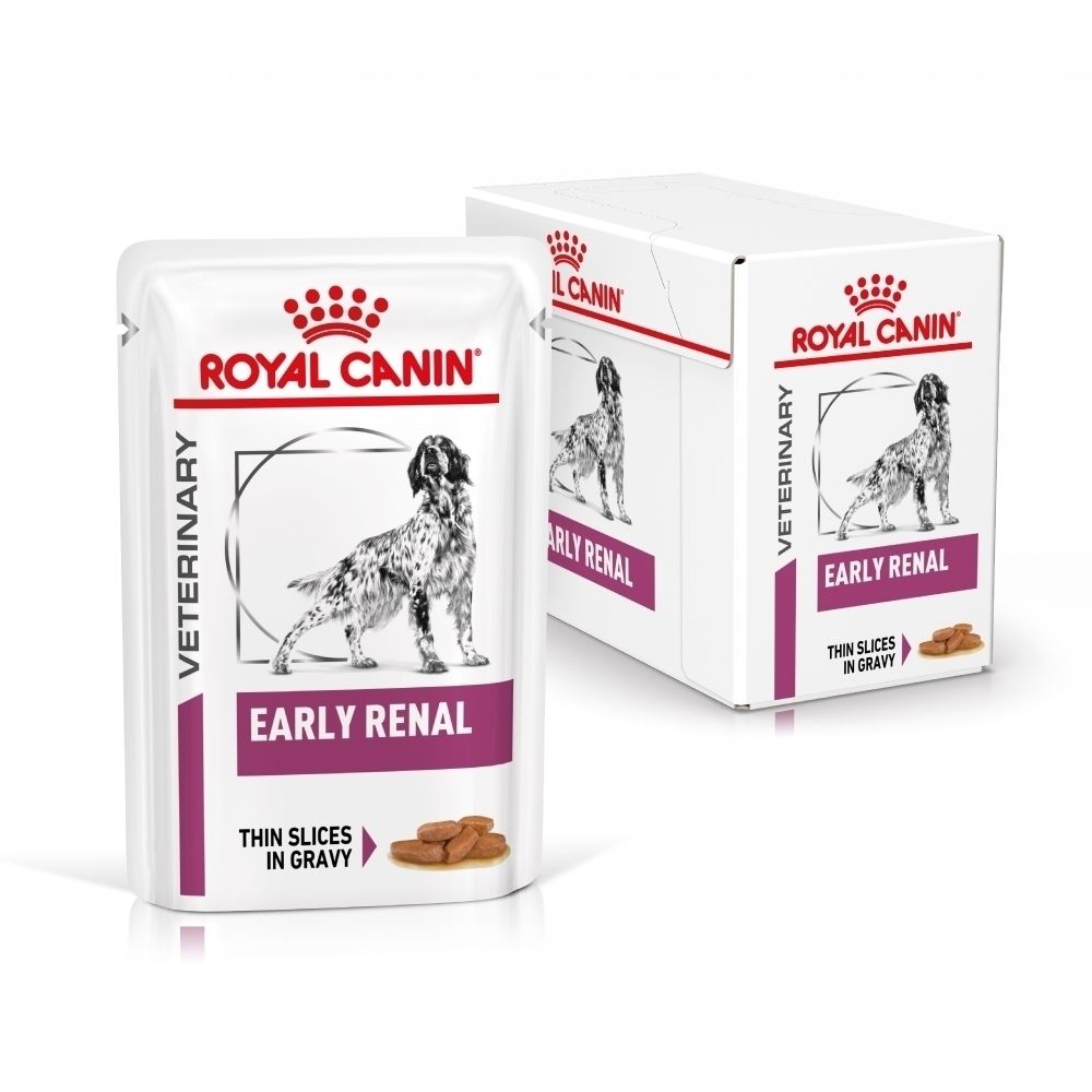 Royal Canin Veterinary Early Renal: Productvoordelen: Nierondersteuning, EPA+DHA, Antioxidantencomplex.