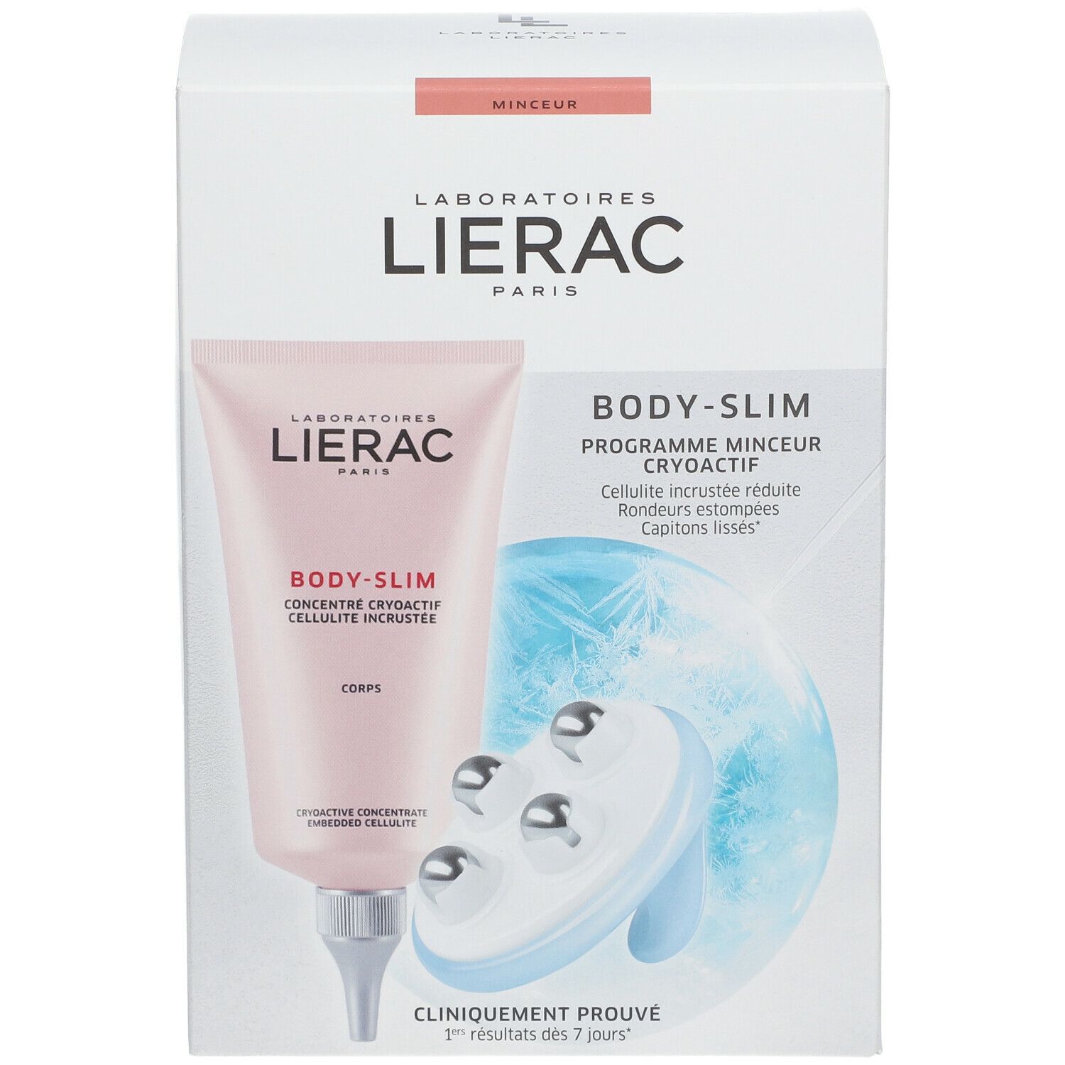 Lierac Body-Slim Cryoactive Concentrate Embedded Cellulite + Massage Tool