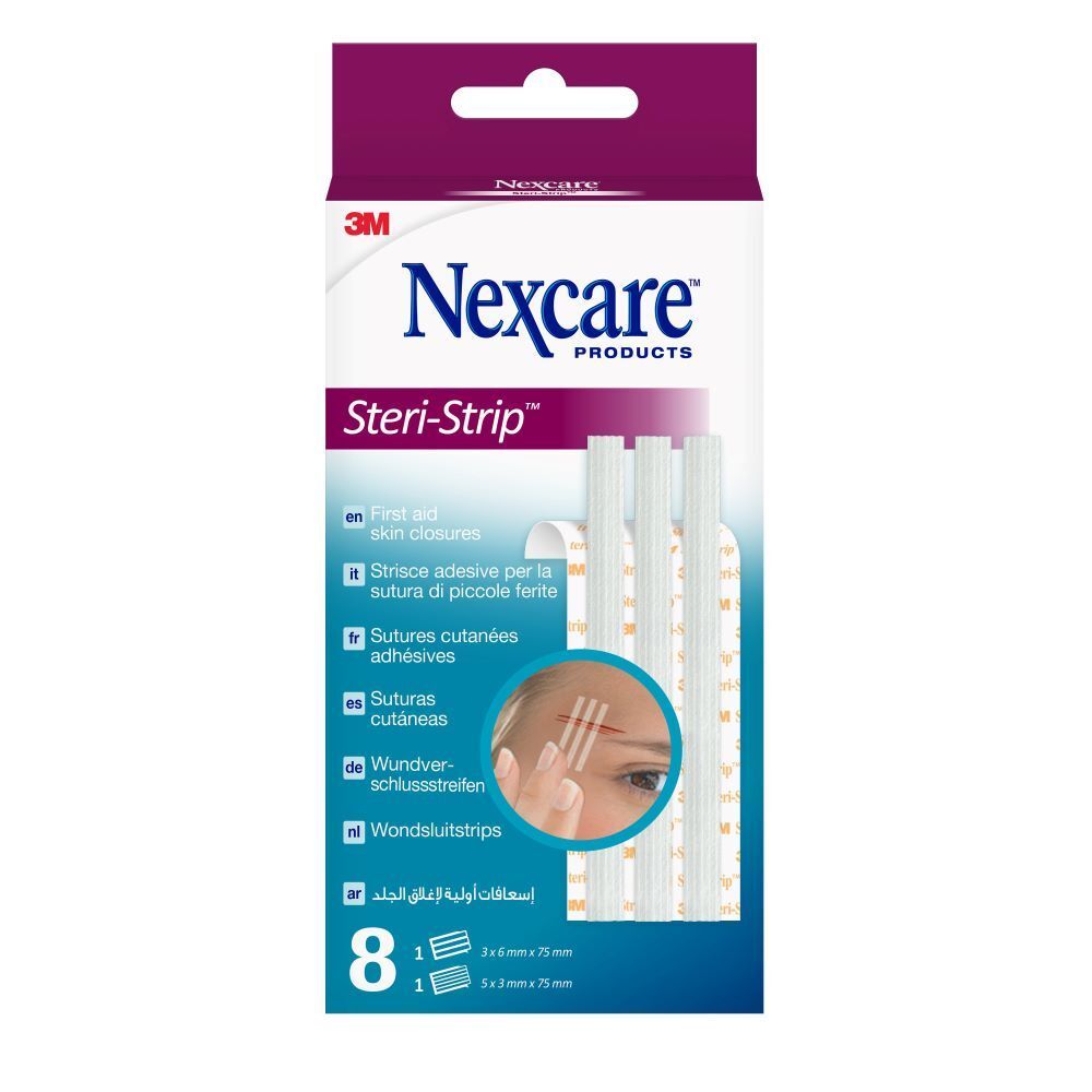 Nexcare™ Steri-Strip™ Wondsluitingstrip Wit