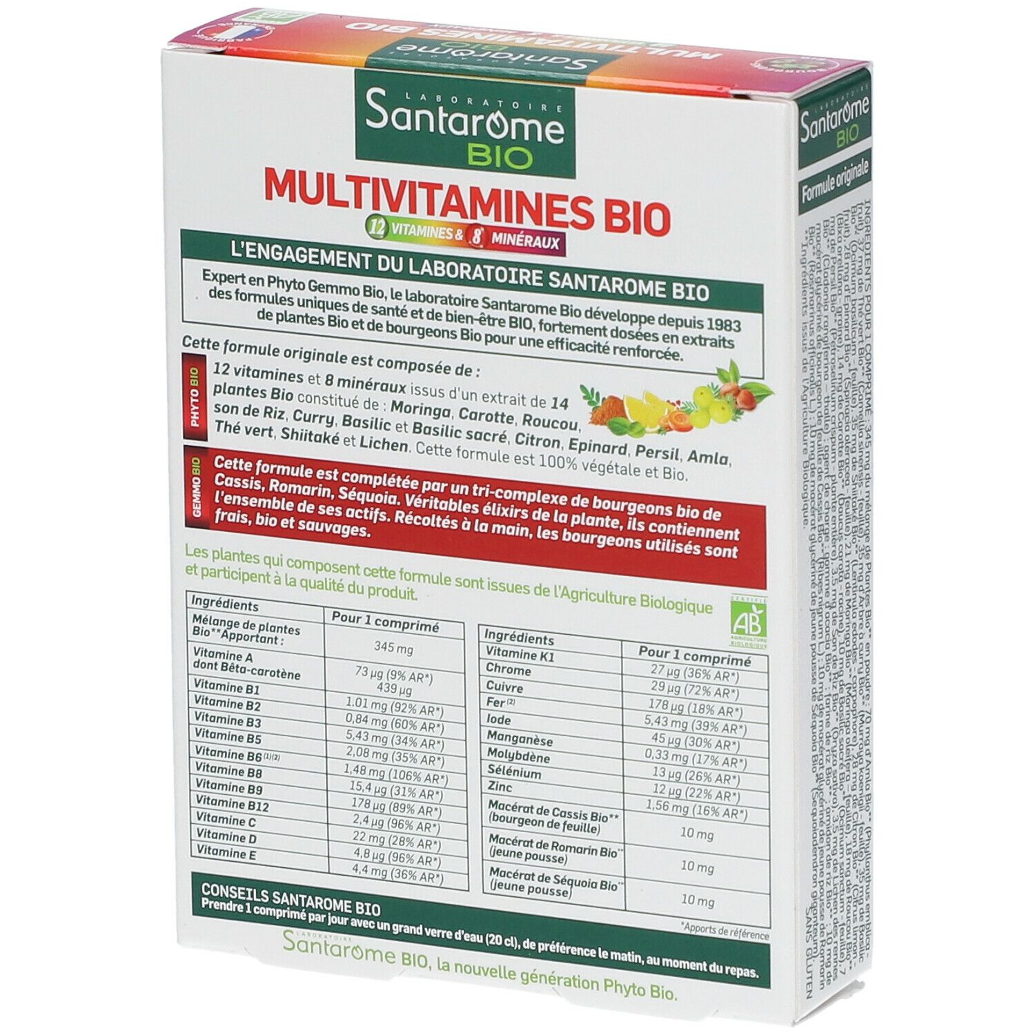 Santarome Multivitamines Bio