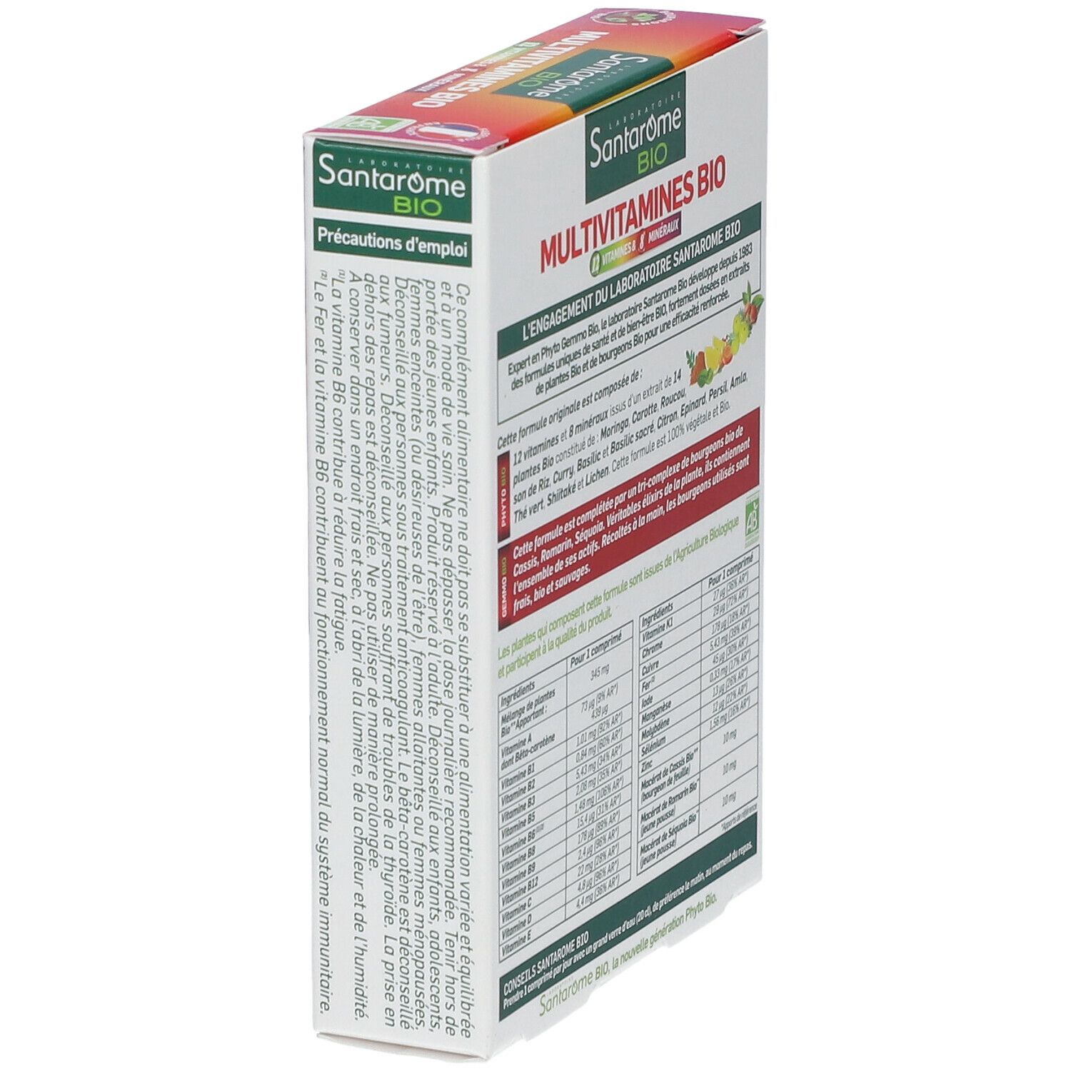 Santarome Multivitamines Bio