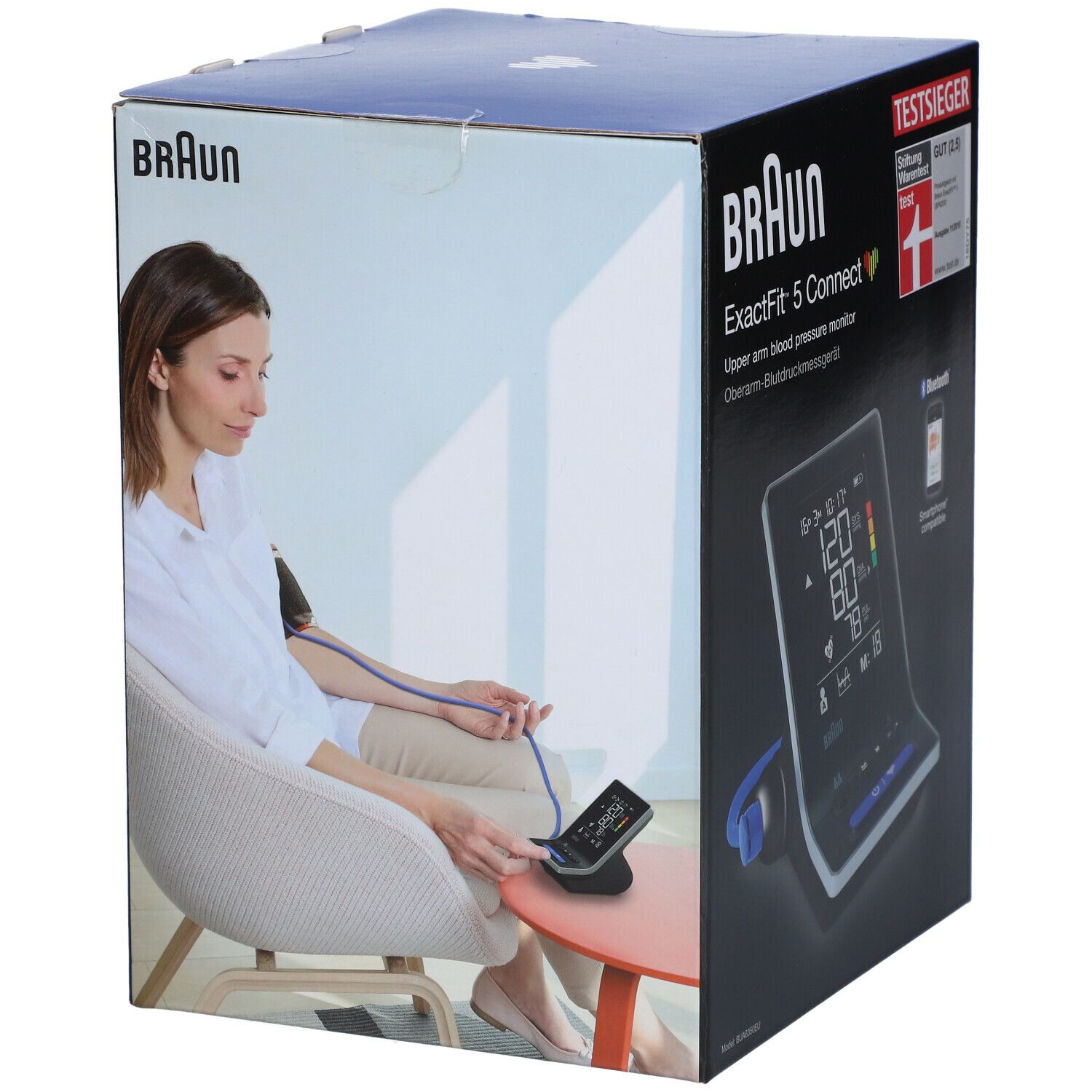 Braun ExactFit 5 Connect Bovenarmbloeddrukmeter BP-6350EU