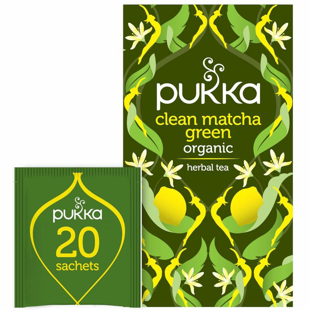 Pukka Herbs Thé Clean Matcha Green