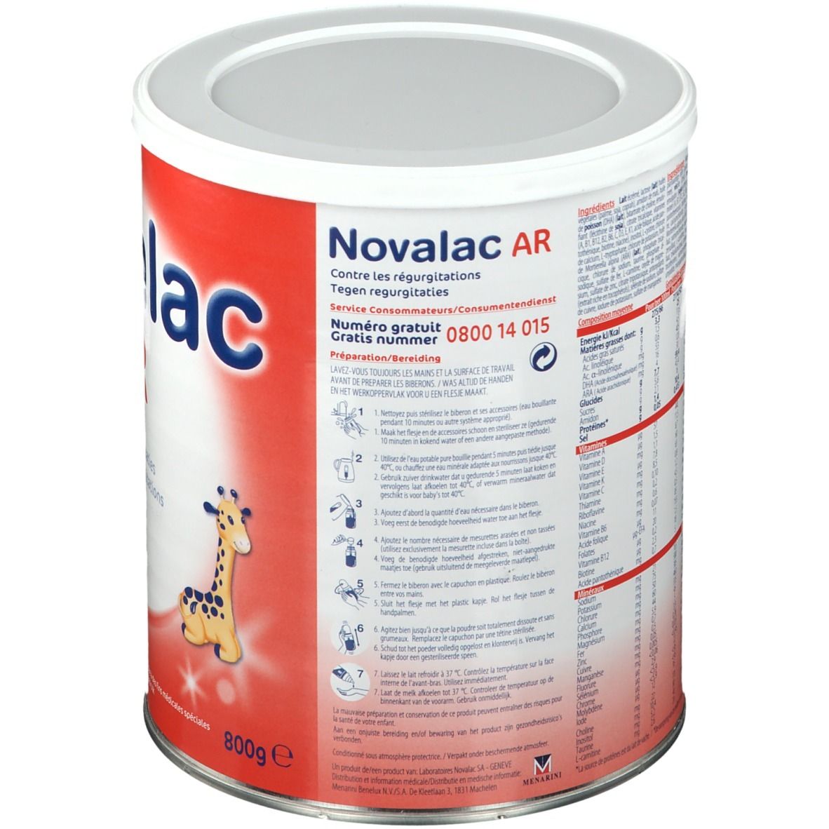 Novalac AR 0 - 36 Mois